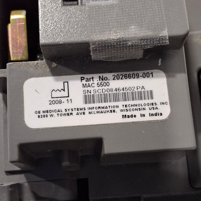 GE Healthcare GE Healthcare MAC 5500 ECG without CAM Module Cardiology reLink Medical