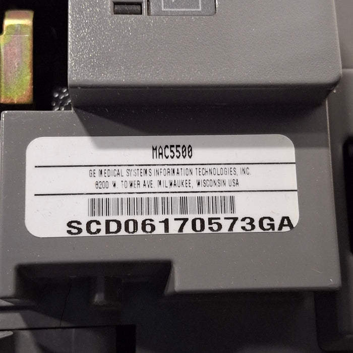 GE Healthcare GE Healthcare MAC 5000 ECG without CAM Module Cardiology reLink Medical