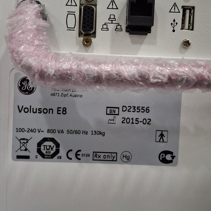 GE Healthcare Voluson E8 Ultrasound