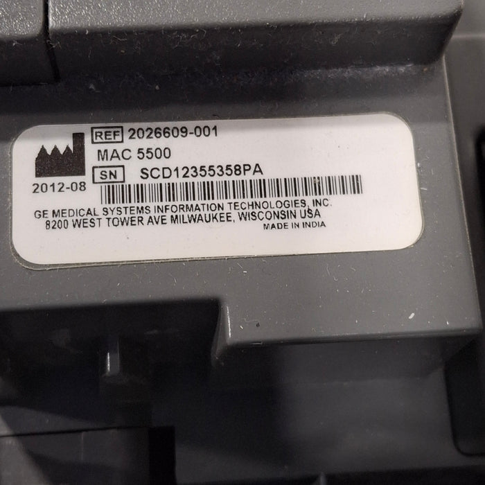 GE Healthcare GE Healthcare MAC 5500 ECG without CAM Module Cardiology reLink Medical