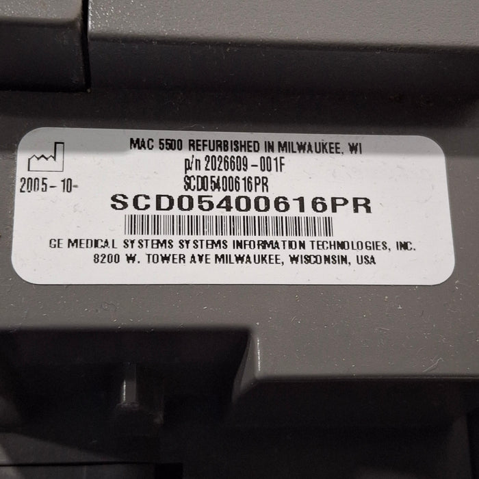 GE Healthcare GE Healthcare MAC 5500 ECG without CAM Module Cardiology reLink Medical