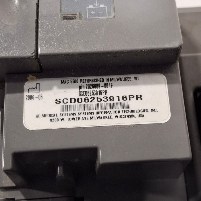 GE Healthcare GE Healthcare MAC 5500 ECG without CAM Module Cardiology reLink Medical