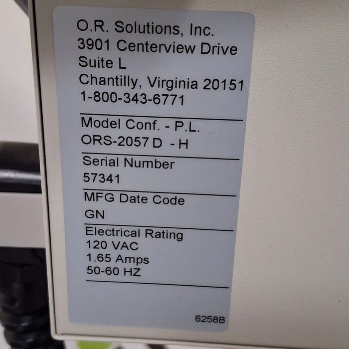 OR Solutions OR Solutions ORS-2057D -G Solution Warmer Surgical Equipment reLink Medical