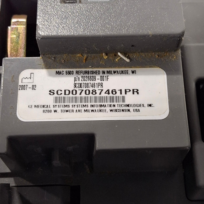 GE Healthcare GE Healthcare MAC 5500 ECG without CAM Module Cardiology reLink Medical