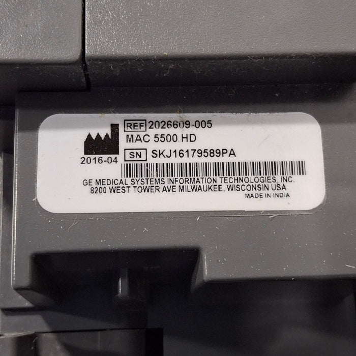 GE Healthcare GE Healthcare MAC 5500 HD ECG without CAM Module Cardiology reLink Medical