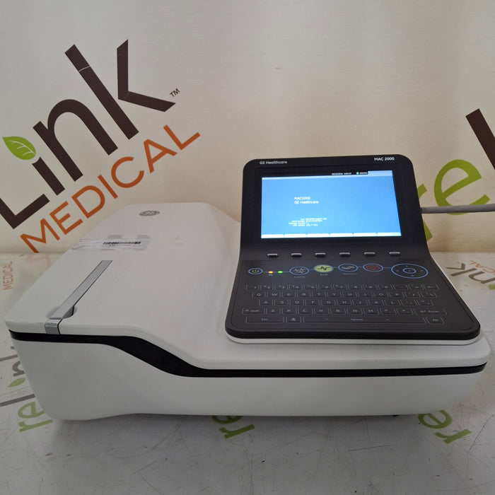 GE Healthcare GE Healthcare MAC 2000 ECG Cardiology reLink Medical