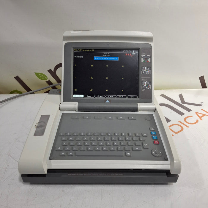 GE Healthcare GE Healthcare MAC 5500 HD ECG without CAM Module Cardiology reLink Medical