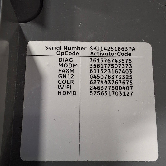 GE Healthcare GE Healthcare MAC 5500 HD ECG without CAM Module Cardiology reLink Medical