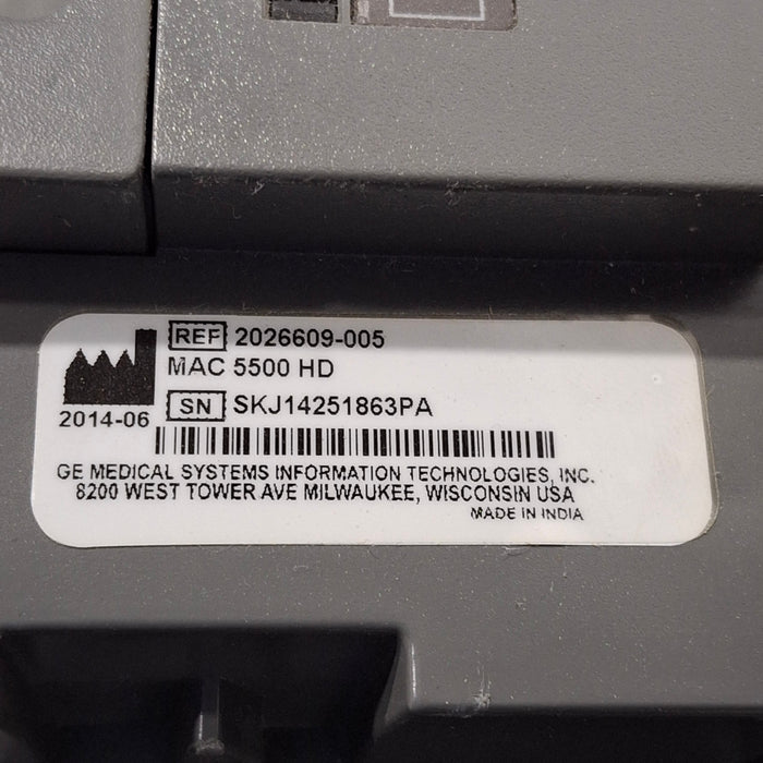 GE Healthcare GE Healthcare MAC 5500 HD ECG without CAM Module Cardiology reLink Medical