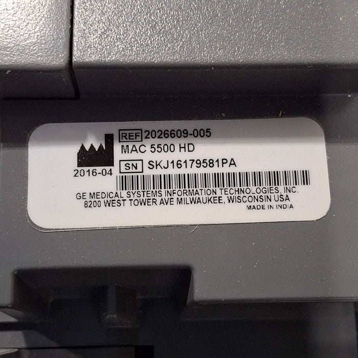 GE Healthcare GE Healthcare MAC 5500 HD ECG without CAM Module Cardiology reLink Medical