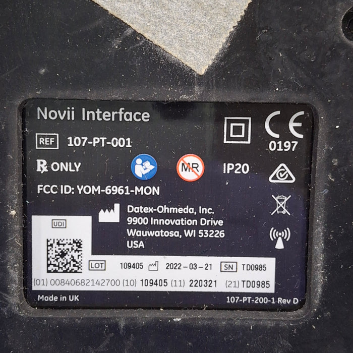 Monica Healthcare Limited Monica Healthcare Limited 107-PT-001 Fetal Monitor Patient Monitors reLink Medical