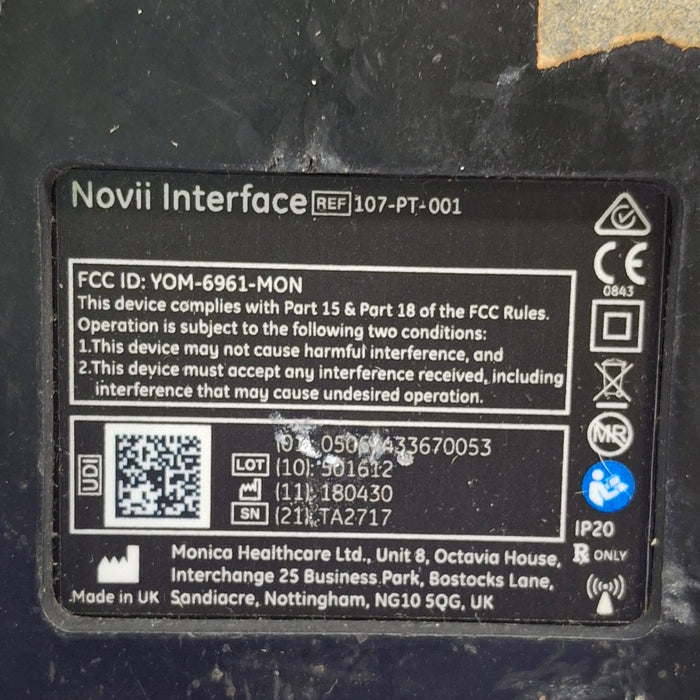 Monica Healthcare Limited Monica Healthcare Limited 107-PT-001 Fetal Monitor Patient Monitors reLink Medical