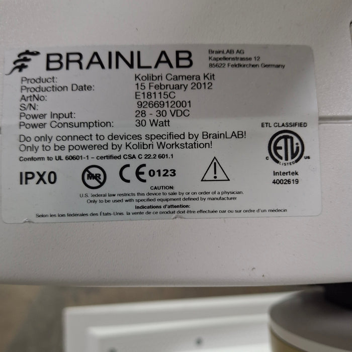 Brainlab, Inc. Brainlab, Inc. Kolibri Surgical Navigation System Surgical Equipment reLink Medical