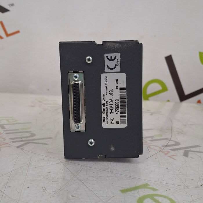 Datex-Ohmeda Datex-Ohmeda M-CAiOV-03 Gas Module Patient Monitors reLink Medical