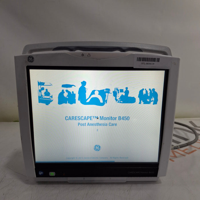 GE Healthcare GE Healthcare Carescape B450 Post Anesthesia Care Patient Monitor Patient Monitors reLink Medical