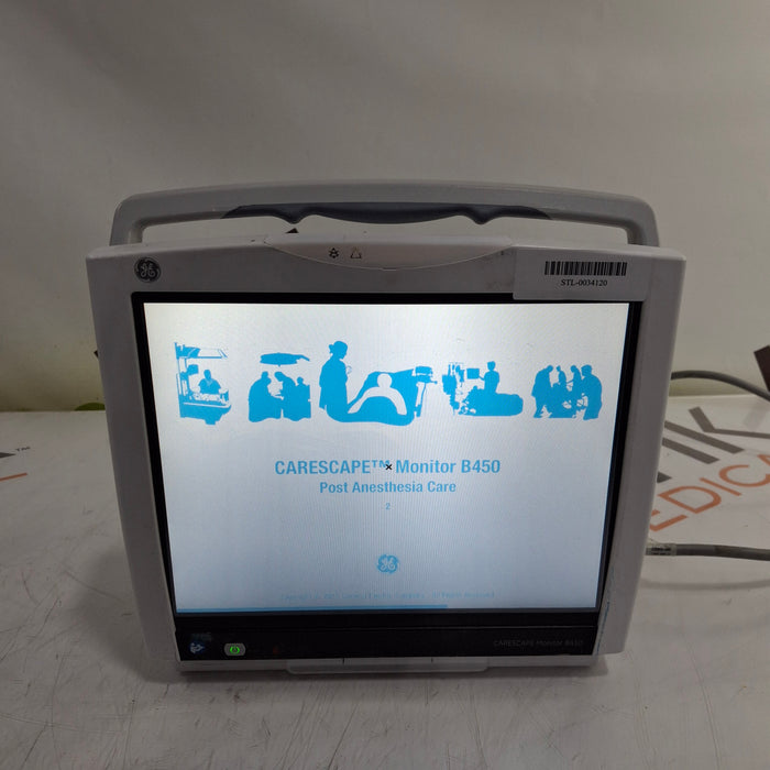 GE Healthcare GE Healthcare Carescape B450 Post Anesthesia Care Patient Monitor Patient Monitors reLink Medical