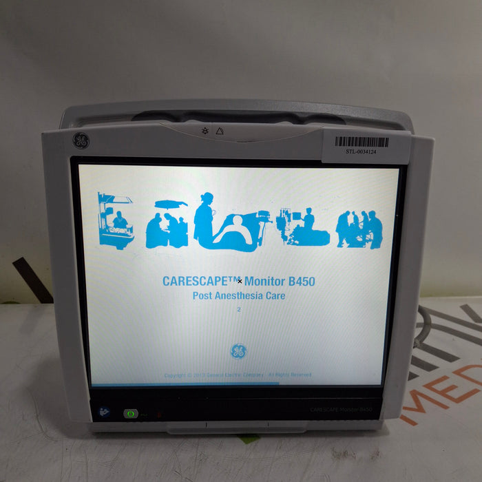 GE Healthcare GE Healthcare Carescape B450 Post Anesthesia Care Patient Monitor Patient Monitors reLink Medical