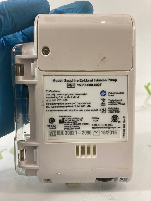 QCore Medical QCore Medical Sapphire Epidural Infusion Pump Infusion Pump reLink Medical