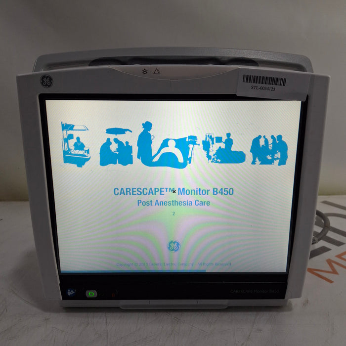 GE Healthcare GE Healthcare Carescape B450 Post Anesthesia Care Patient Monitor Patient Monitors reLink Medical