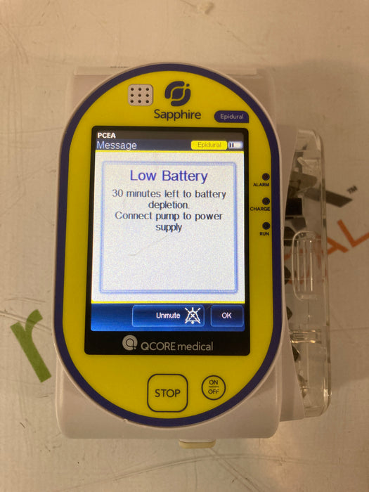 QCore Medical QCore Medical Sapphire Epidural Infusion Pump Infusion Pumps reLink Medical