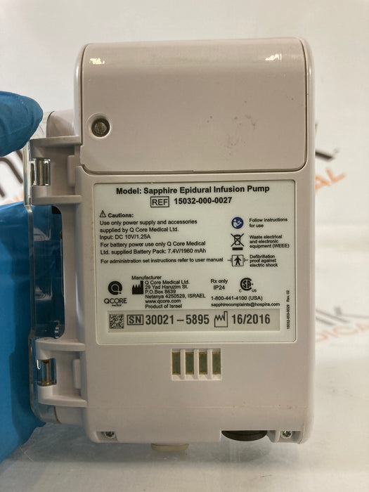 QCore Medical QCore Medical Sapphire Epidural Infusion Pump Infusion Pumps reLink Medical