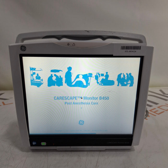 GE Healthcare GE Healthcare Carescape B450 Post Anesthesia Care Patient Monitor Patient Monitors reLink Medical