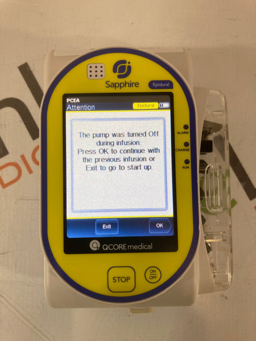 QCore Medical QCore Medical Sapphire Epidural Infusion Pump Infusion Pump reLink Medical