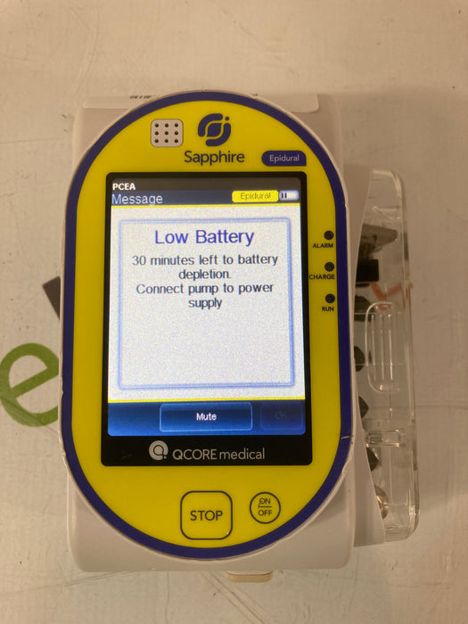 QCore Medical QCore Medical Sapphire Epidural Infusion Pump Infusion Pump reLink Medical