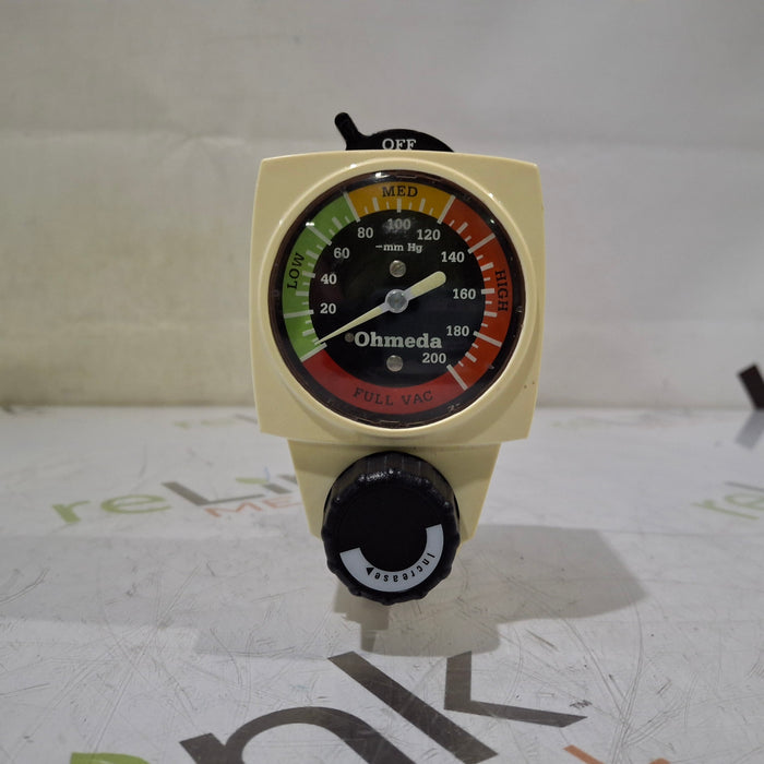 Ohmeda Medical Ohmeda Medical Vacuum Regulator Respiratory reLink Medical