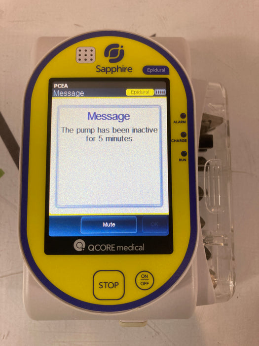 QCore Medical QCore Medical Sapphire Epidural Infusion Pump Infusion Pump reLink Medical