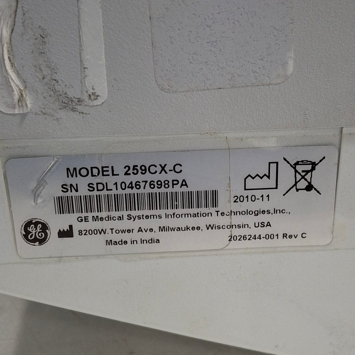 GE Healthcare GE Healthcare Corometrics 250cx Series Model 259cx-c Fetal Monitor Patient Monitors reLink Medical