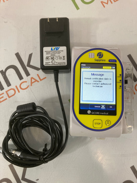 QCore Medical QCore Medical Sapphire Epidural Infusion Pump Infusion Pump reLink Medical