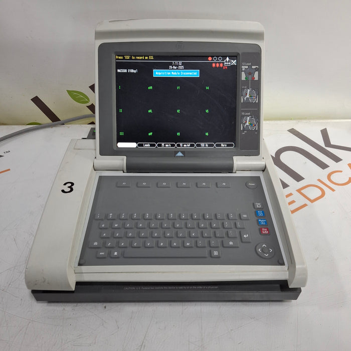 GE Healthcare GE Healthcare MAC 5500 HD ECG without CAM Module Cardiology reLink Medical