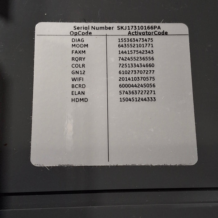 GE Healthcare GE Healthcare MAC 5500 HD ECG without CAM Module Cardiology reLink Medical