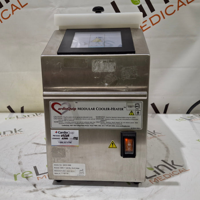 CardioQuip CardioQuip MCH-1000 Heater Cooler Perfusion reLink Medical