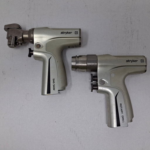 Stryker Stryker System 8 8205 Rotary Drill & 8208 Sagittal Saw Set Surgical Sets reLink Medical