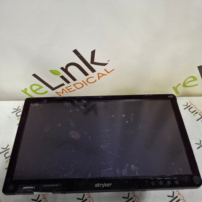 Stryker Stryker 32" 4K Surgical Display Monitor Rigid Endoscopy reLink Medical