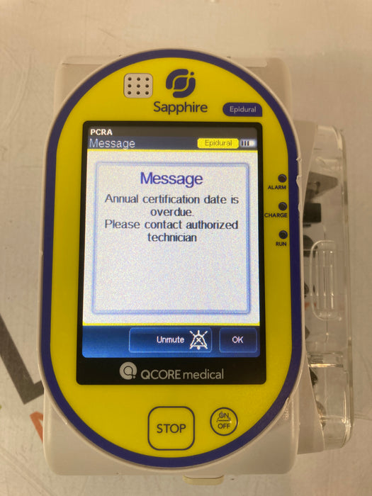 QCore Medical QCore Medical Sapphire Epidural Infusion Pump Infusion Pump reLink Medical