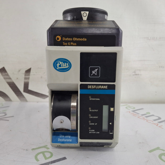 Datex-Ohmeda Tec 6 Plus Desflurane Vaporizer