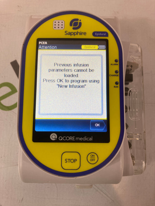 QCore Medical QCore Medical Sapphire Epidural Infusion Pump Infusion Pump reLink Medical