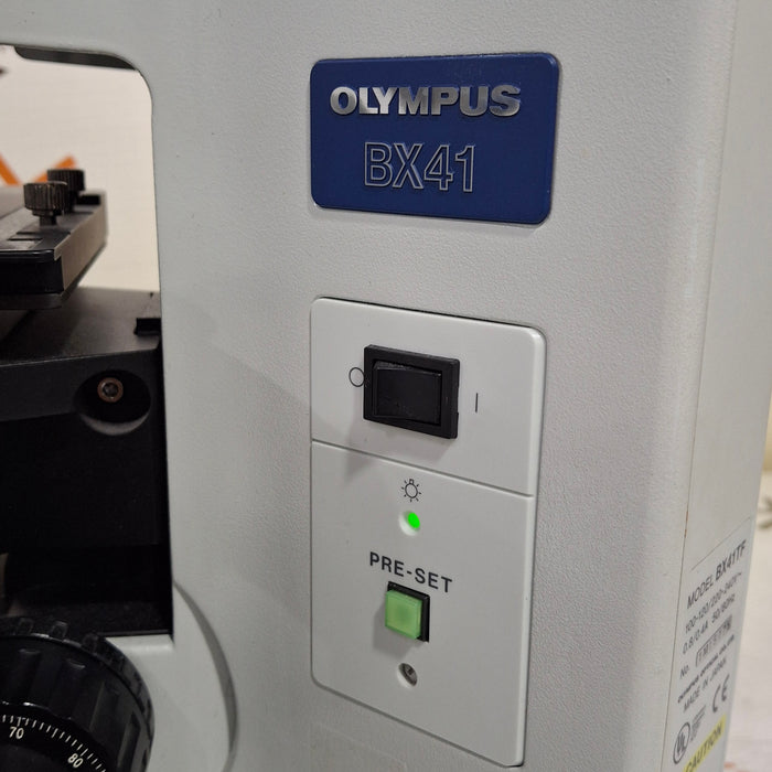Olympus Olympus BX41 Binocular Microscope Lab Microscopes reLink Medical