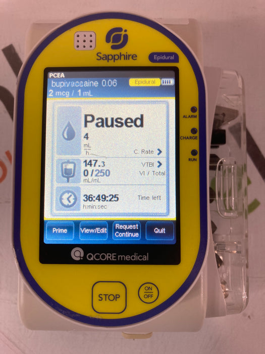 QCore Medical QCore Medical Sapphire Epidural Infusion Pump Infusion Pump reLink Medical