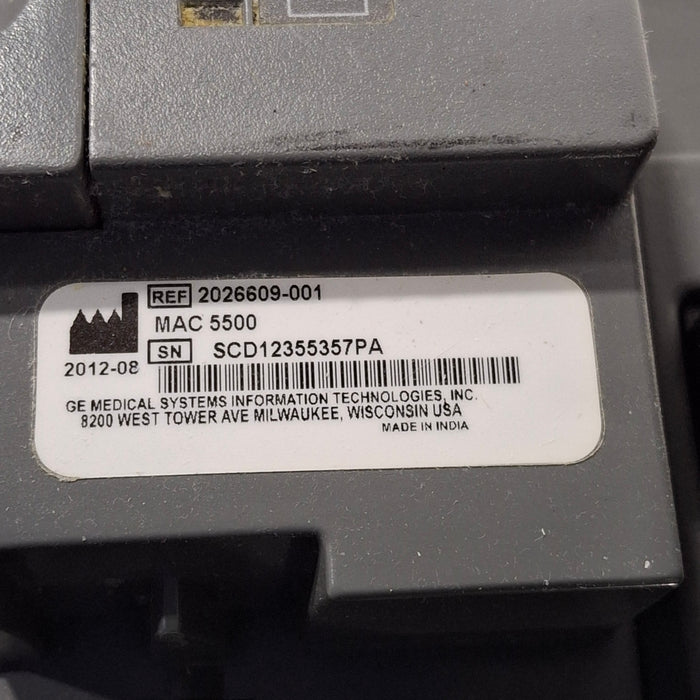 GE Healthcare GE Healthcare MAC 5500 ECG without CAM Module Cardiology reLink Medical