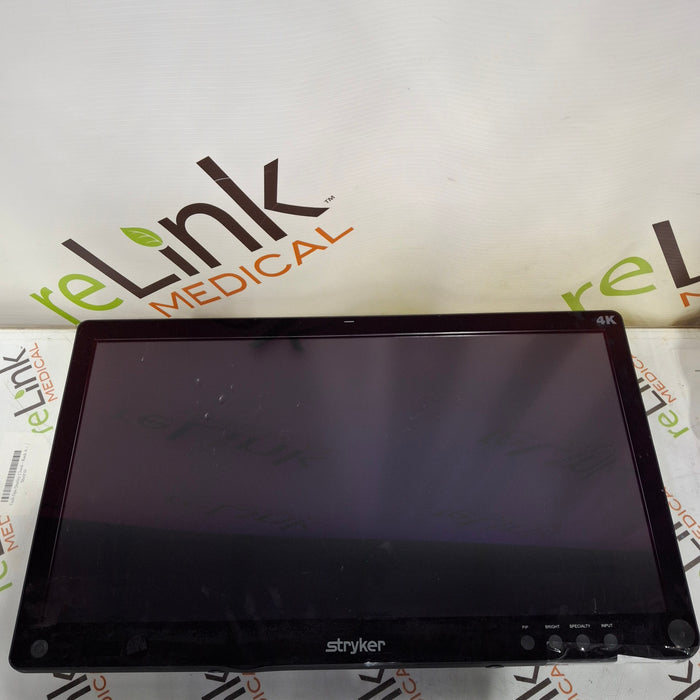 Stryker Stryker 32" 4K Surgical Display Monitor Rigid Endoscopy reLink Medical