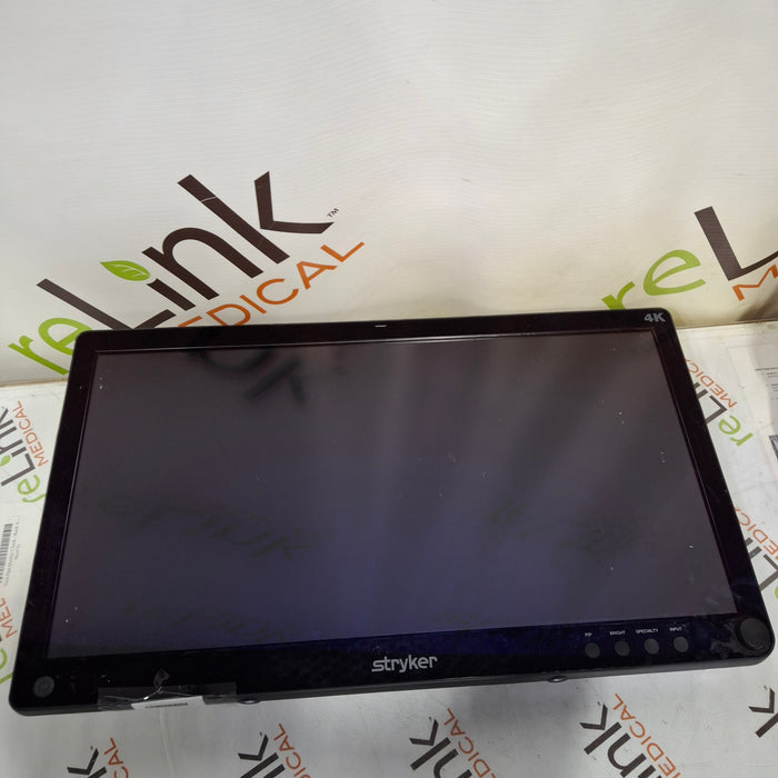 Stryker Stryker 32" 4K Surgical Display Monitor Rigid Endoscopy reLink Medical