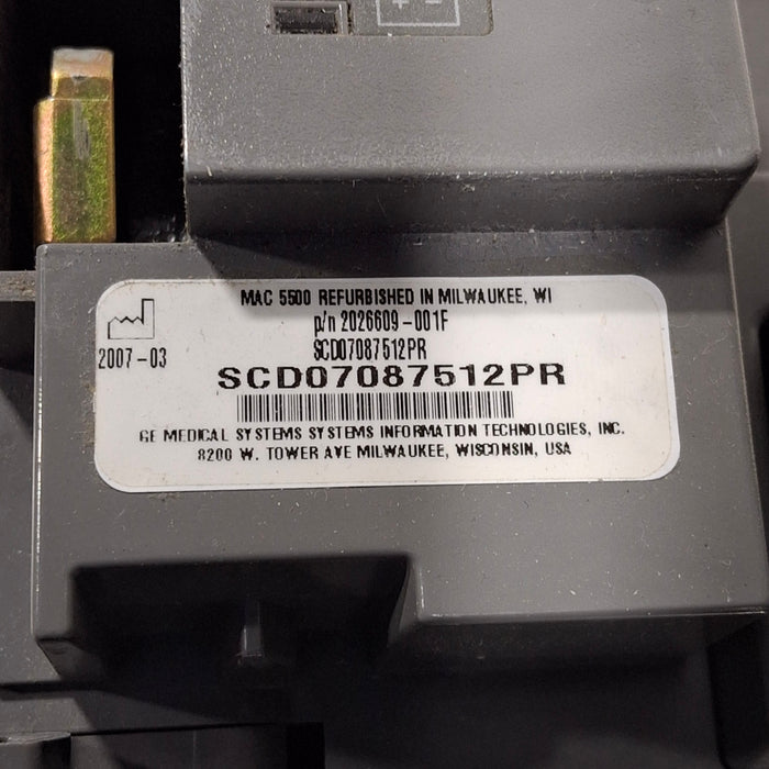 GE Healthcare GE Healthcare MAC 5500 ECG without CAM Module Cardiology reLink Medical
