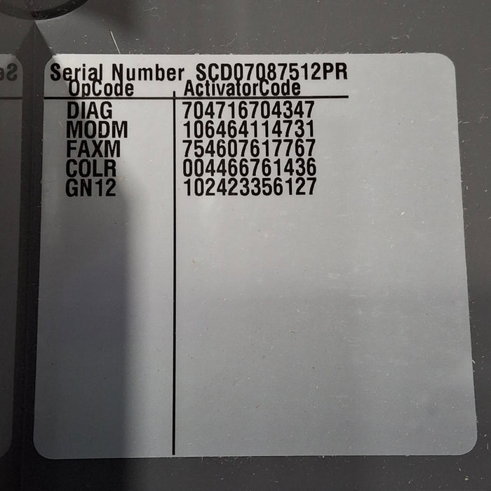 GE Healthcare GE Healthcare MAC 5500 ECG without CAM Module Cardiology reLink Medical