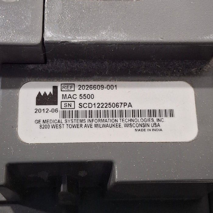 GE Healthcare GE Healthcare MAC 5500 ECG without CAM Module Cardiology reLink Medical