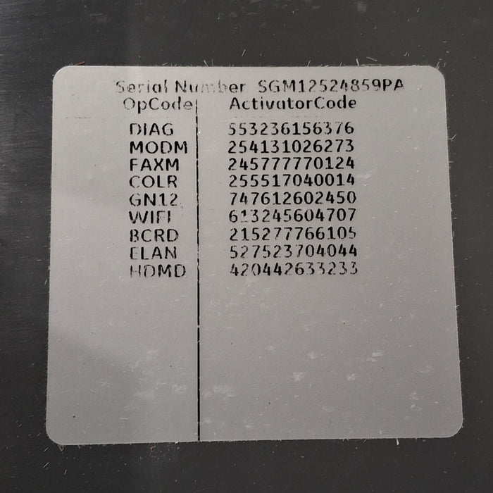 GE Healthcare GE Healthcare MAC 5500 HD ECG without CAM Module Cardiology reLink Medical