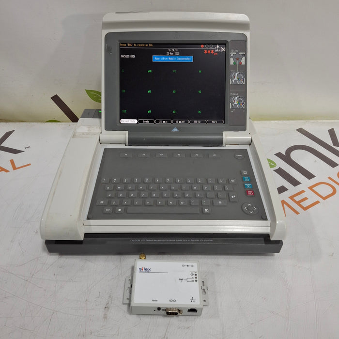 GE Healthcare GE Healthcare MAC 5500 HD ECG without CAM Module Cardiology reLink Medical